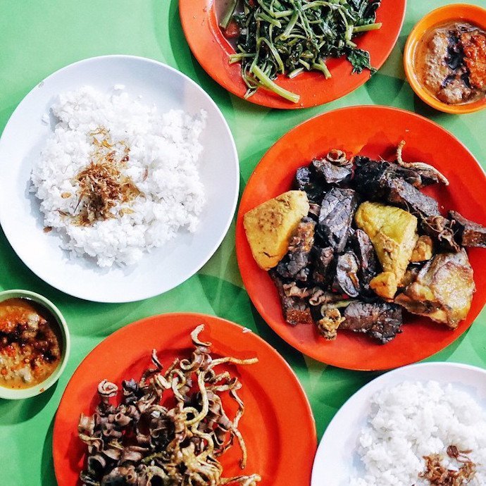 nasi uduk di jakarta - nasi uduk kota intan
