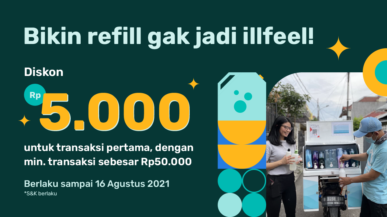 Rukita x Siklus Refill: Penuhi Kebutuhan Sehari-harimu Lebih Terjangkau dan Eco Friendly