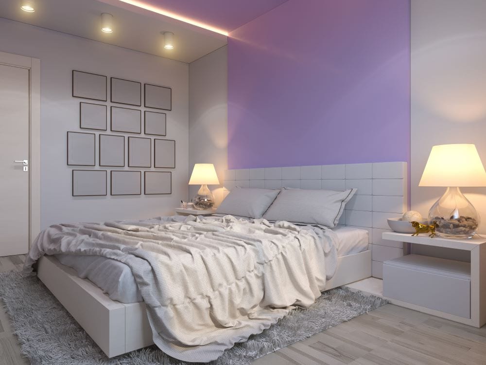 5 Inspirasi Ruangan Warna Lilac untuk Kamar Simpel dan Menarik