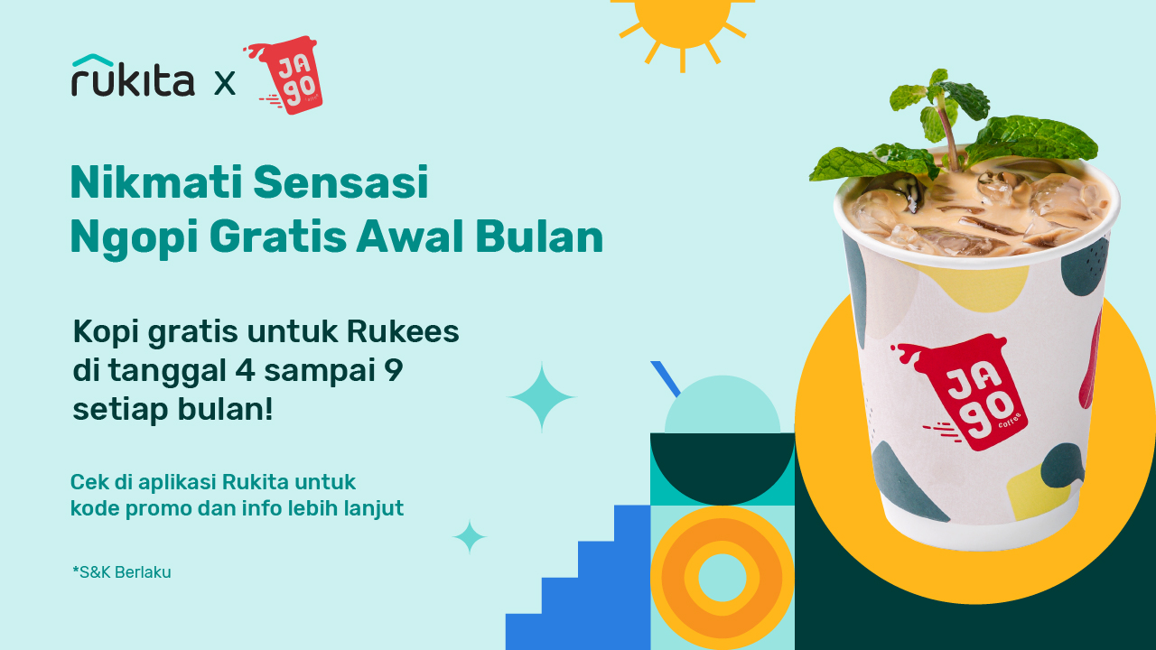 Rukita x Jago Coffee: Yuk, Ngopi Seru di Awal Oktober!