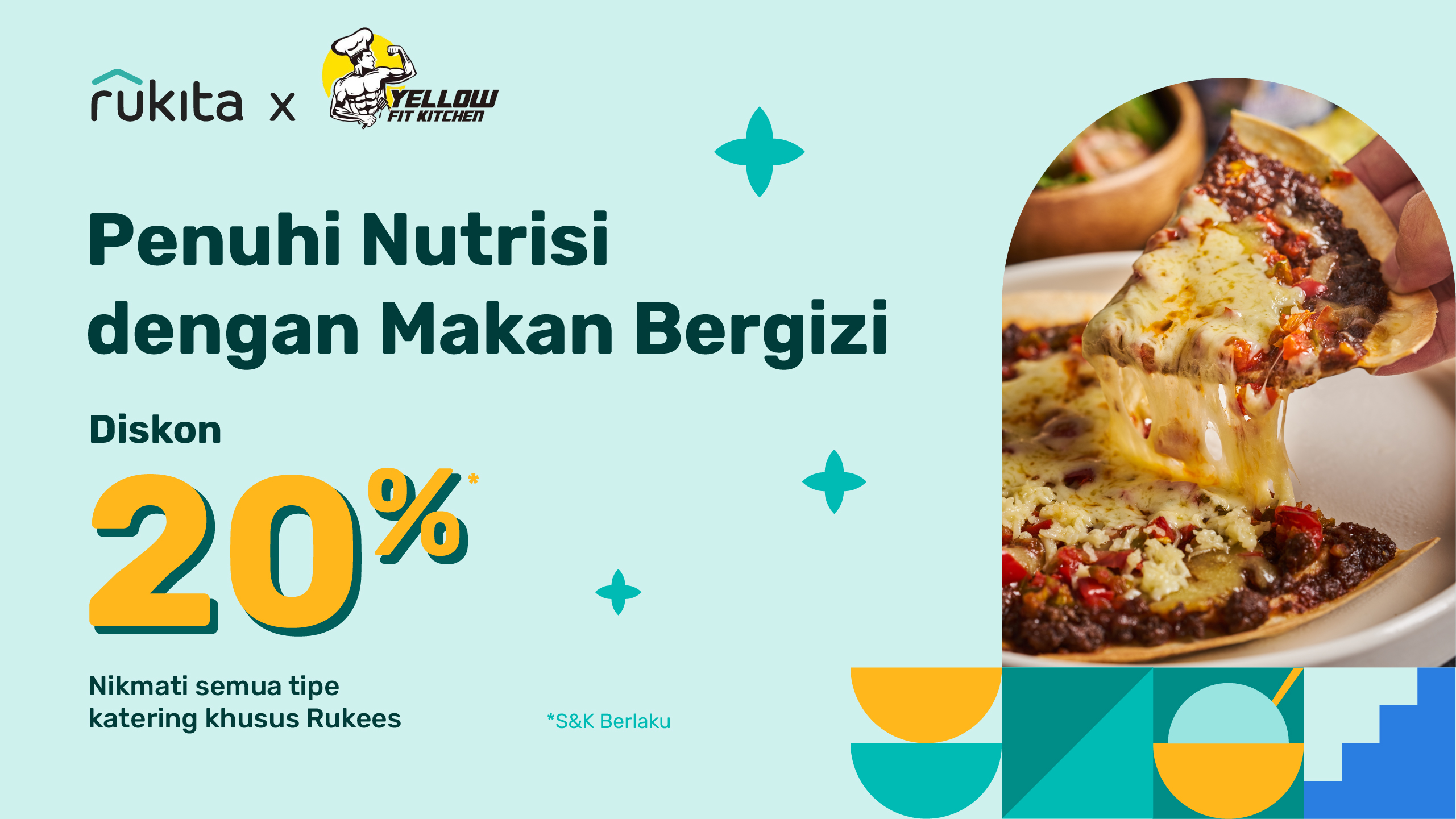 Rukita x YellowFit: Diet tanpa Ribet dengan Promo Menu Sehat Spesial