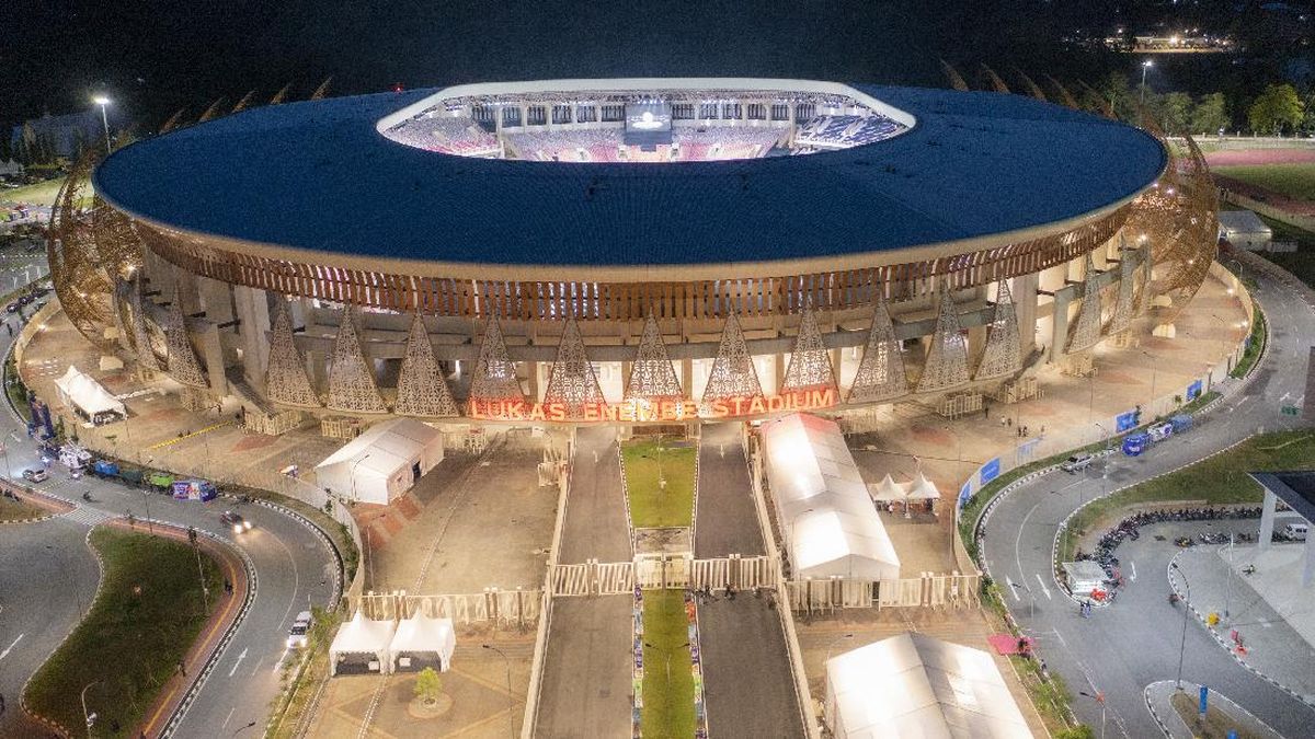 stadion lukas enembe - fakta menarik pon papua 2021