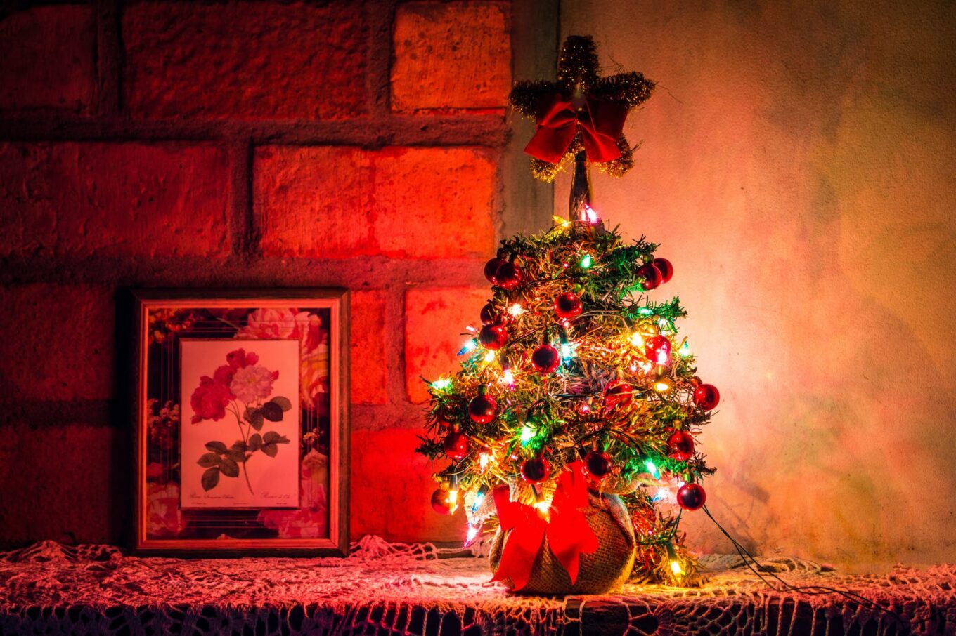 pohon natal mini