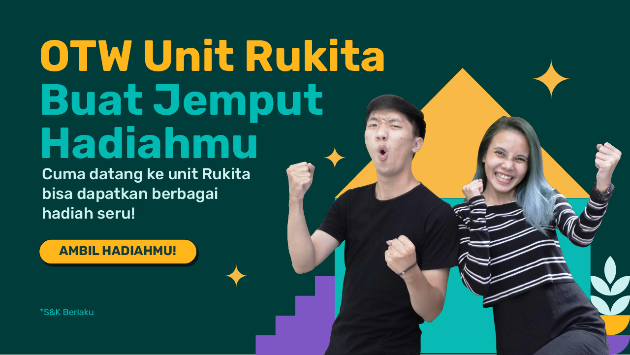 Adu Hoki di Program Lucky Dip Rukita, Yuk! | Sekarang Cari Kost Bisa Dapat Hadiah Free Makeover Kamar Senilai Jutaan Rupiah