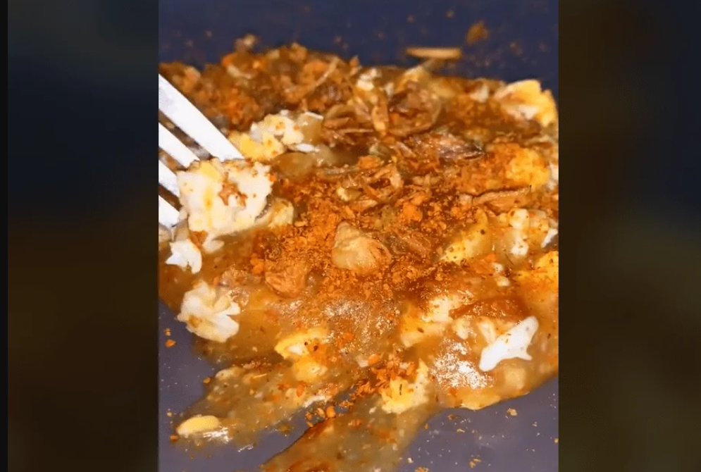 resep aci telur viral
