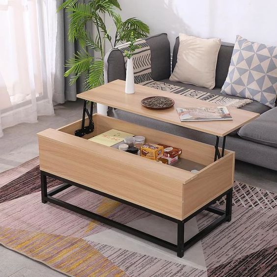 furnitur multifungsi di ruang tamu