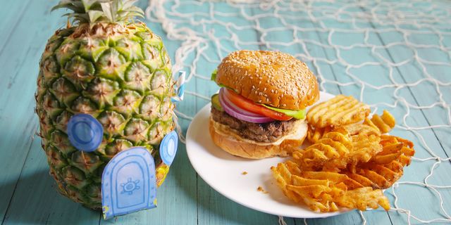 resep-burger-krabby-patty-spongebob