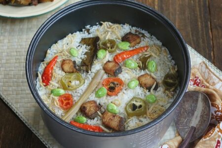 resep nasi rice cooke praktis