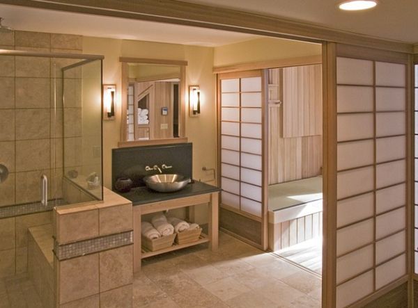 kamar mandi modern ala Jepang