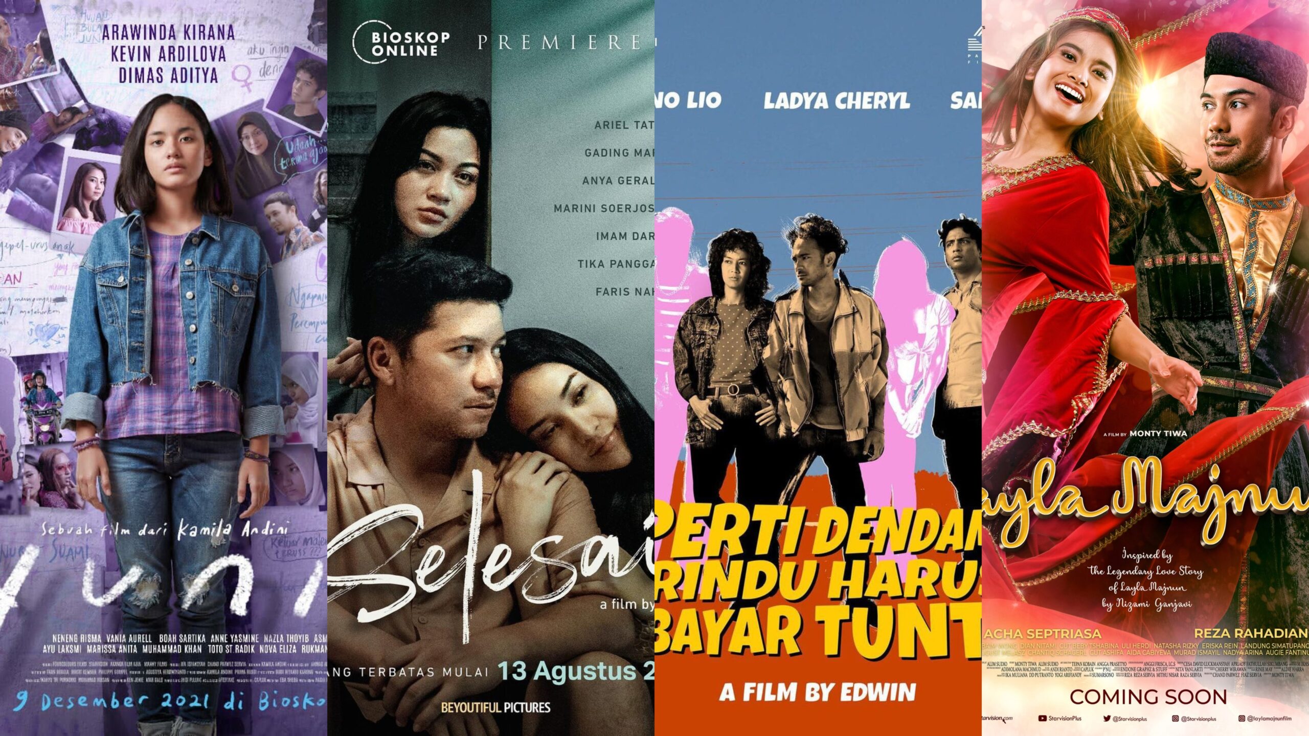 16 Film Indonesia Terbaru yang Paling Banyak Ditonton, Ada Apa Saja?