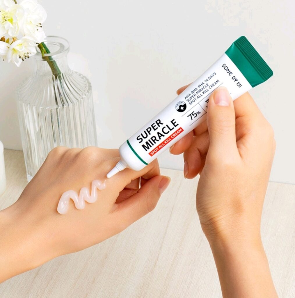 skincare cowok berjerawat - Some by Mi Super Miracle Spoy All Kill Cream