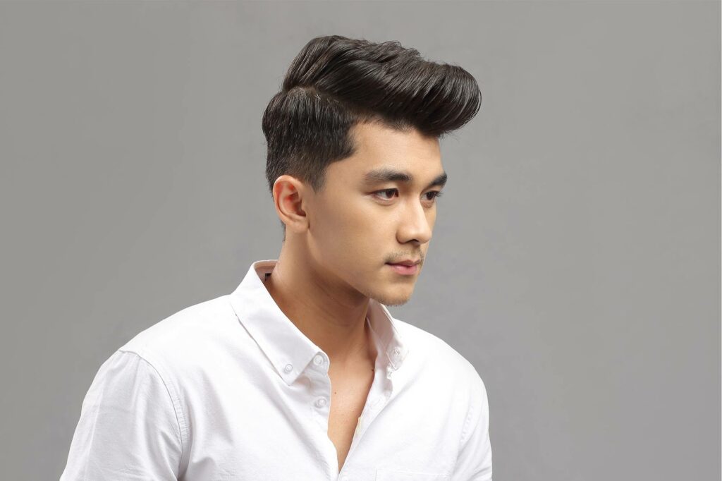 gaya rambut pompadour