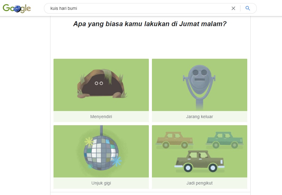 Rayakan Earth Day, Begini Cara Main Kuis Hari Bumi di Google, Seru!