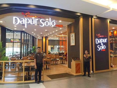 restoran di aeon mall jakarta garden city - dapur solo