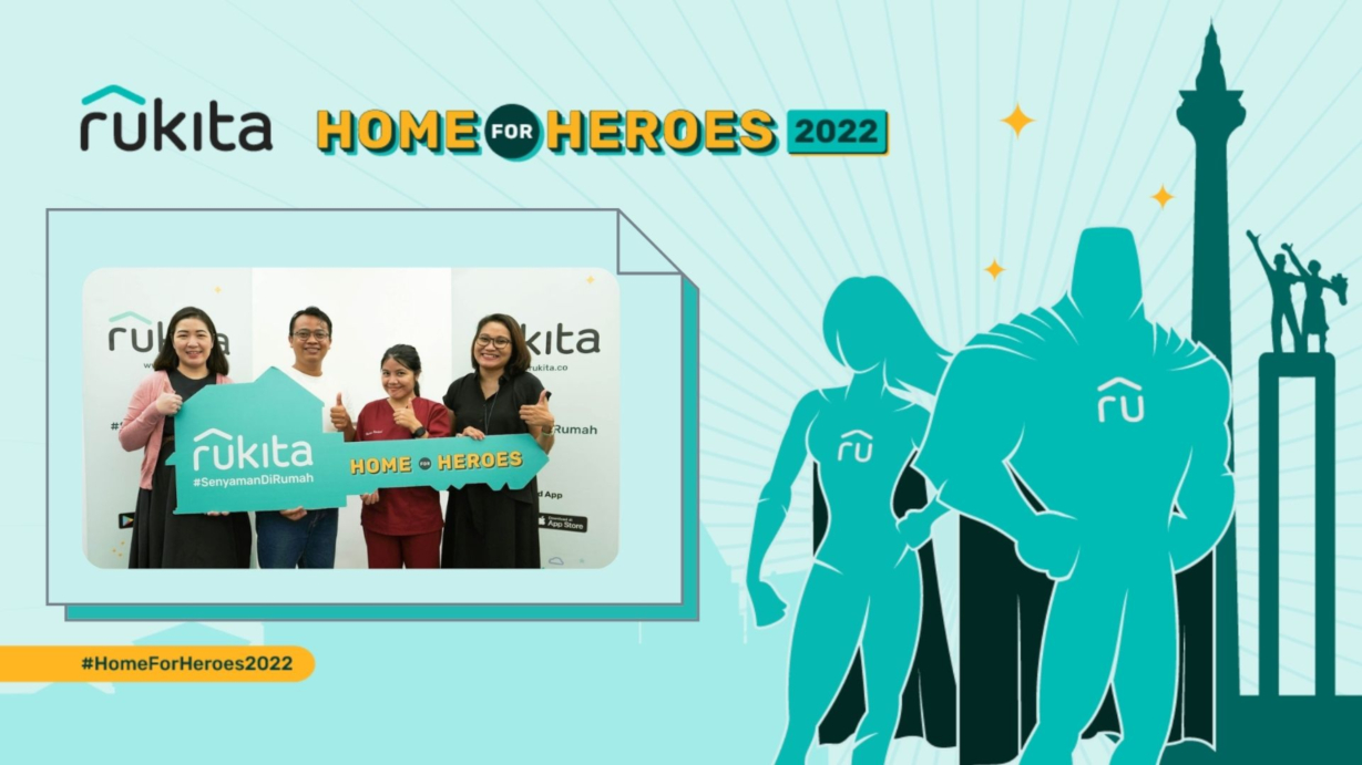 Inilah 3 Pahlawan Home for Heroes 2022 Pilihan Rukita | Simak Cerita Inspiratif Mereka di Tengah Pandemi!