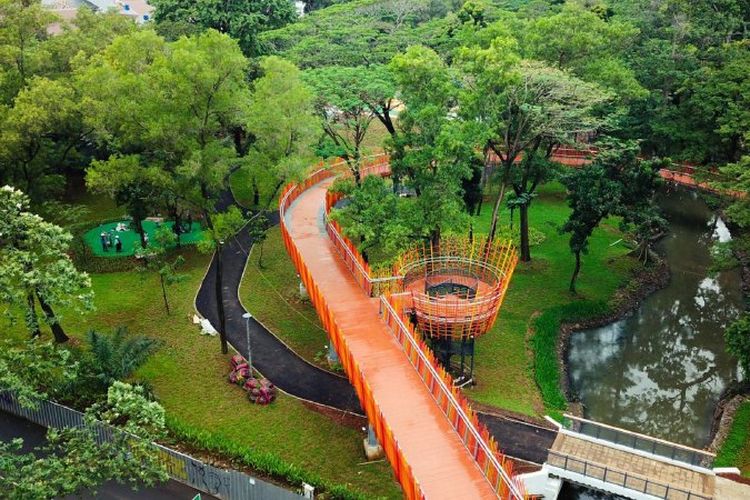 Kunjungi Tebet Eco Park, Taman Hijau Hits Jakarta | Simak Informasi Tempat Wisata Gratis Ini!