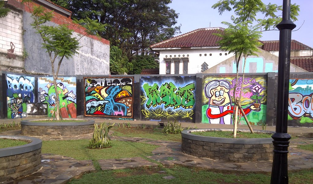 taman corat-coret