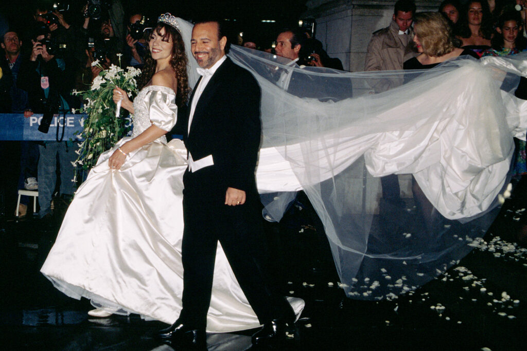 pernikahan seleb hollywood - Mariah Carey dan Tommy Mottola