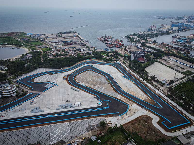 sirkuit formula e jakarta 2022