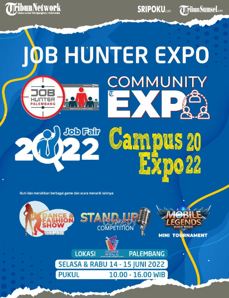 Job fair 2022 Hunter Expo Palembang