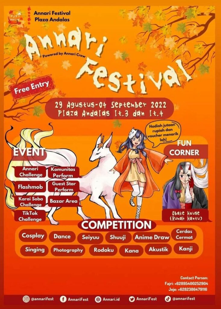 10 Event Festival Jepang September 2022 yang Seru Abis!