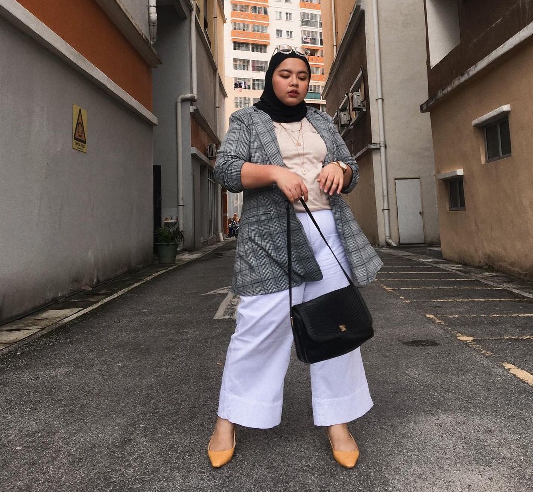 15 Tips OOTD Hijab Casual untuk Orang Bertubuh Gemuk | Ada Padu Padan Outfit