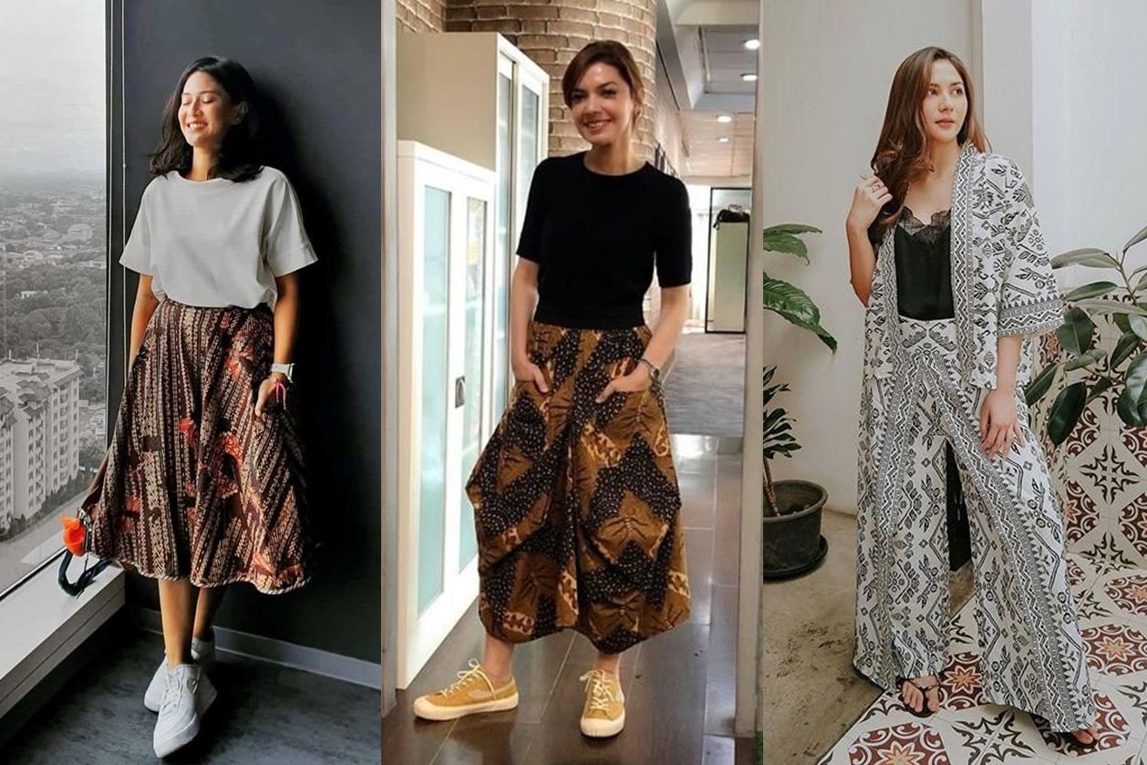 10 Ide Model Baju Batik Wanita, Outfit Ngantor Makin Modis