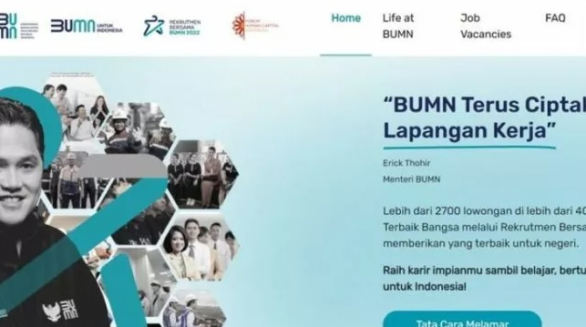 Simak Tahapan Rekrutmen BUMN 2022 Gelombang 2 | Ini Syarat dan Cara Daftarnya!