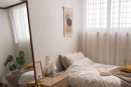 desain kamar tidur kecil 2x2