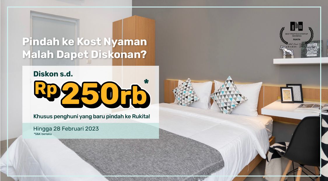 4 Promo Rukita di Bulan Kasih Sayang, Februari 2023 | Bisa Hemat Banyak!