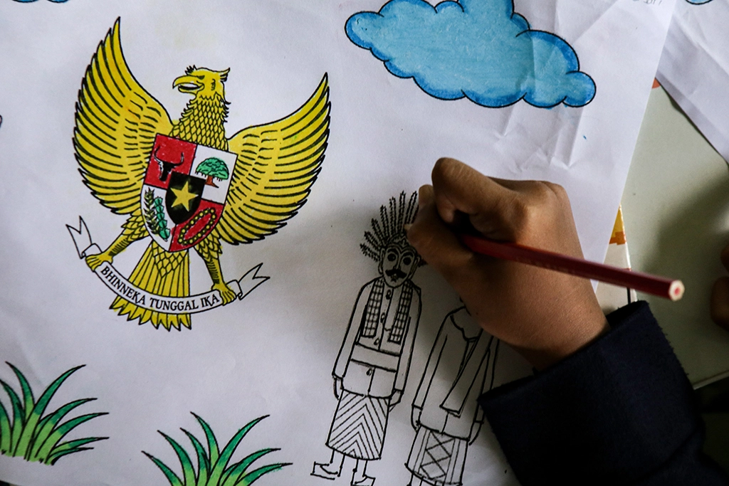 10 Cara Membuat Gambar Burung Garuda Pancasila, Mudah Dicontoh!