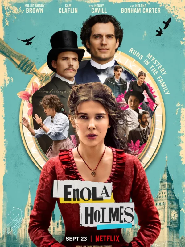 Enola Holmes, Film Detektif Adaptasi Cerita Novel