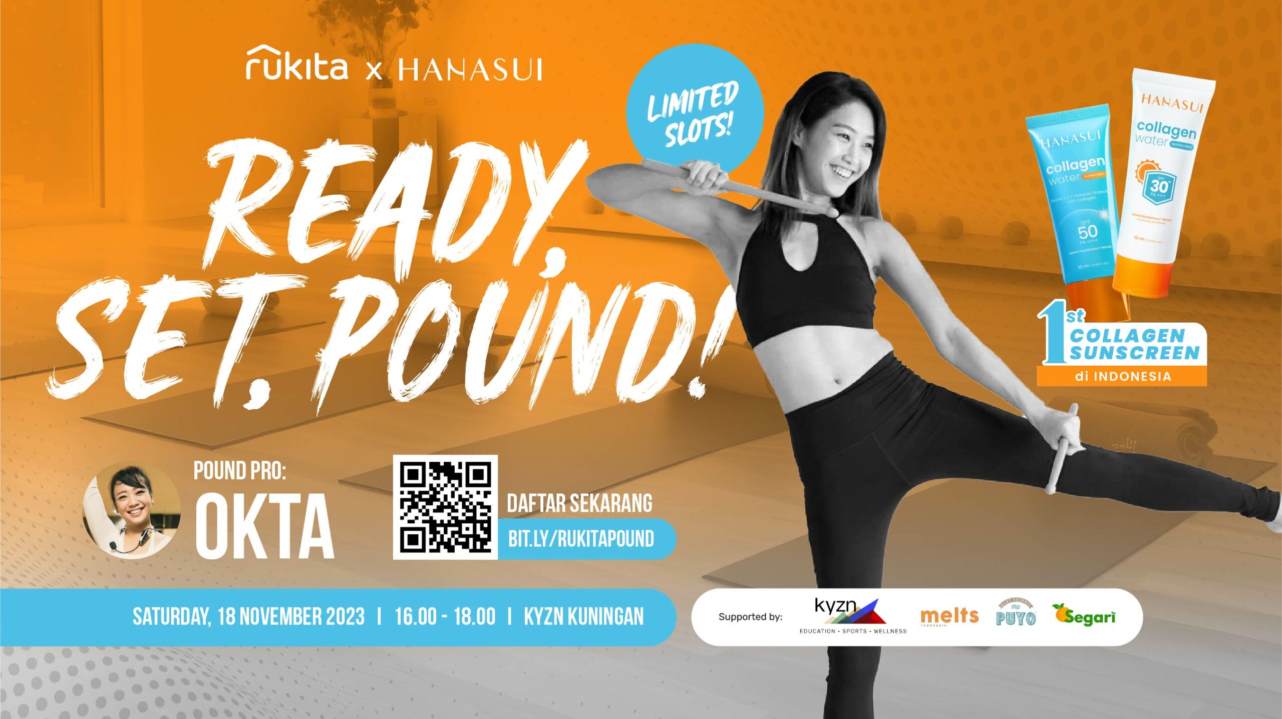 Ready, Set, Pound! Rukita x Hanasui @ KYZN Kuningan (18 Nov 23)