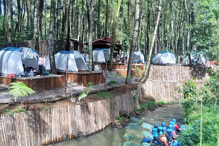 5 Rekomendasi Glamping Pangalengan Bandung di Tepi Sungai