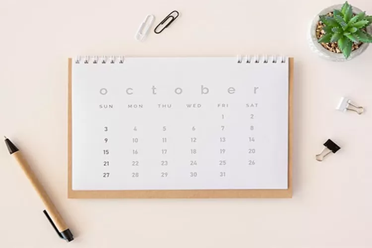 5 Oktober Hari Apa? Simak Berikut Daftarnya!