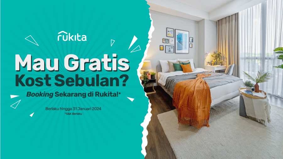 Ikutan Promo Ngekost Gratis di Rukita untuk Tinggal di Coliving Nyaman Selama 30 Hari!