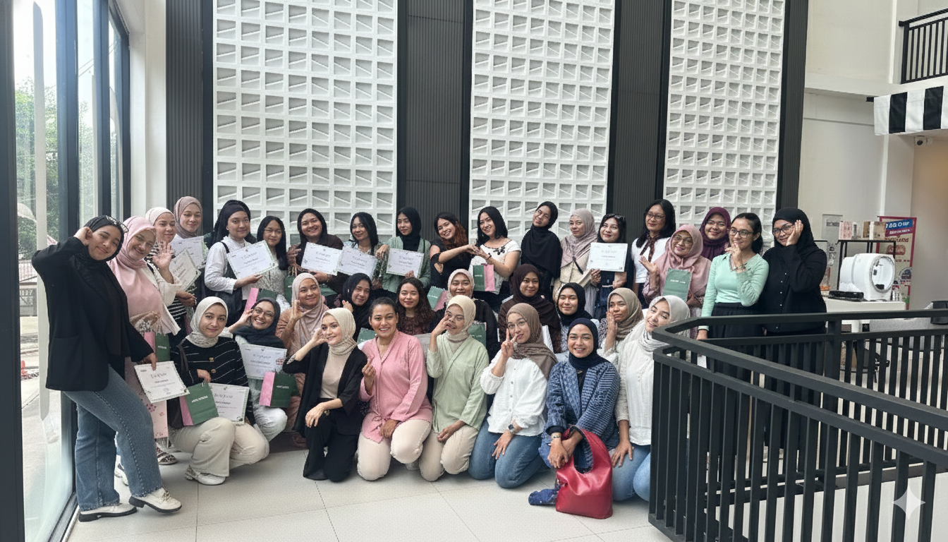 [RECAP] Beauty Class with Rukees @ Coterie Clinic Cipete Jakarta Selatan (14 December 2025)